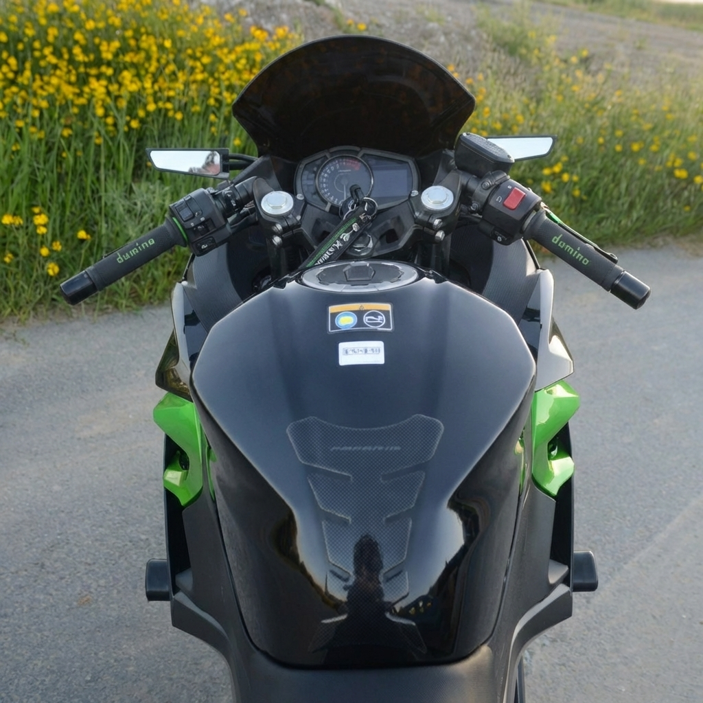 Articulated Motorcycle Tank Pad Protector