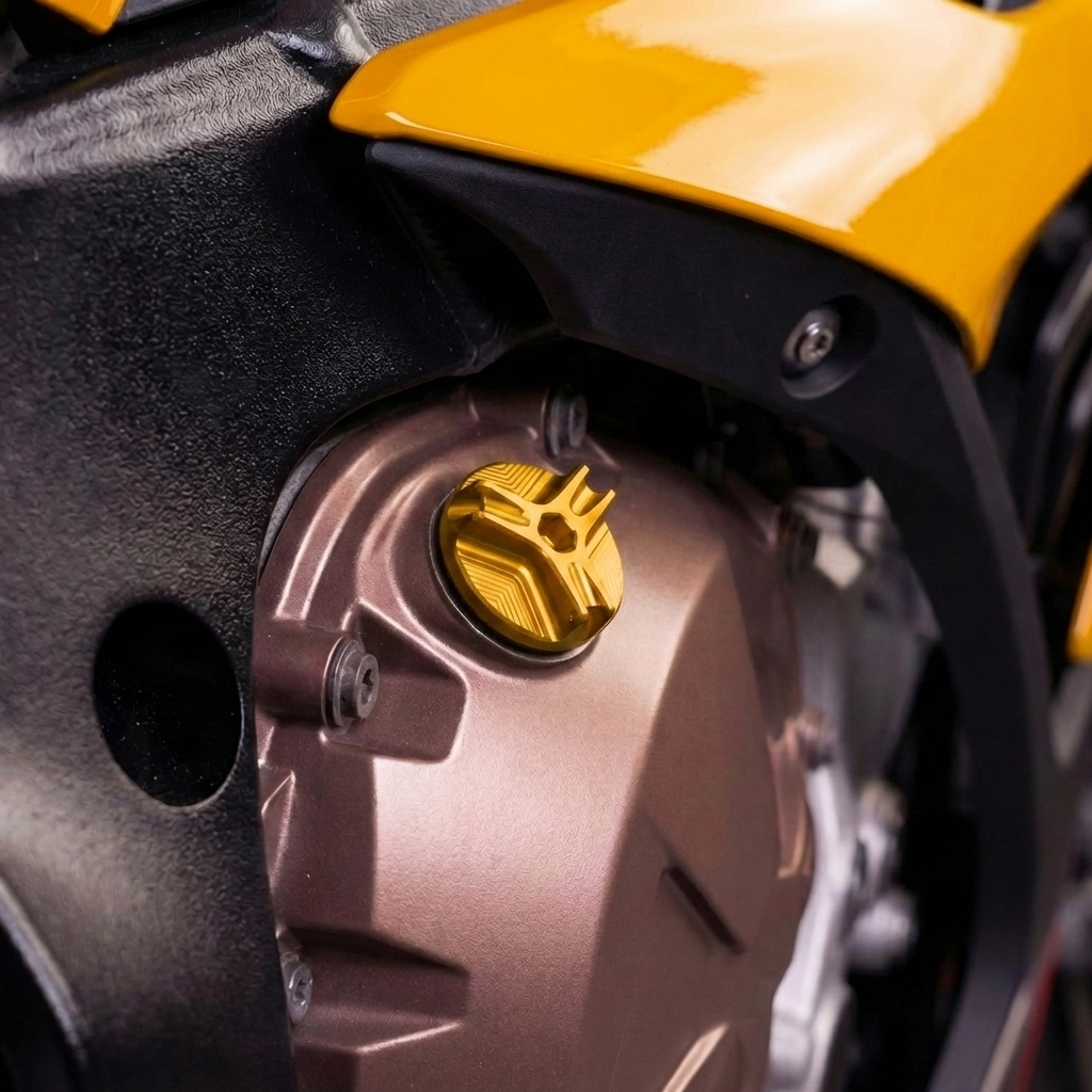 CNC Aluminum Motorcycle Engine Oil Filler Cap