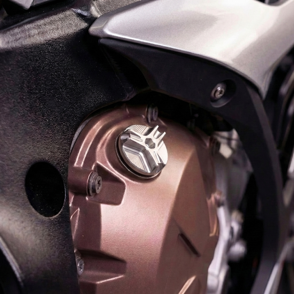 CNC Aluminum Motorcycle Engine Oil Filler Cap
