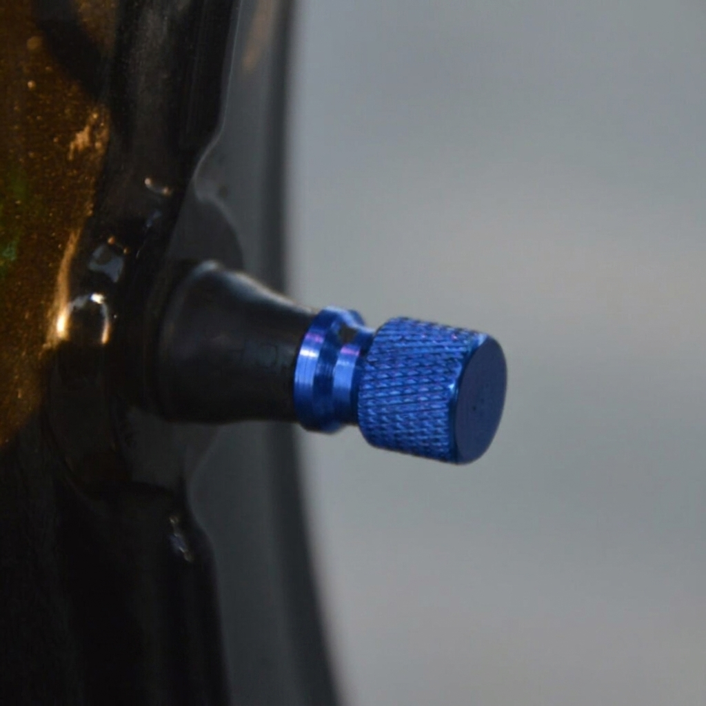 CNC Aluminum Motorcycle Tire Valve Caps
