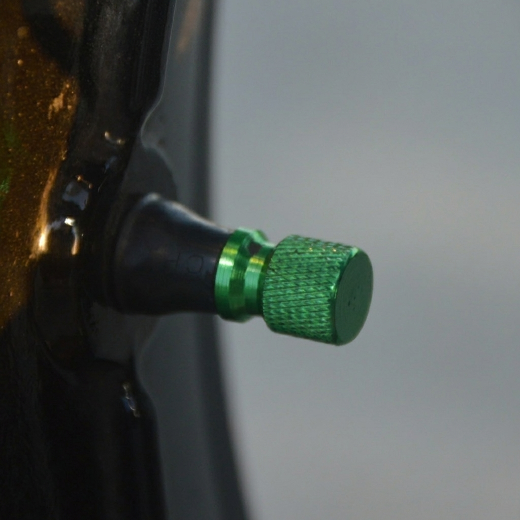 CNC Aluminum Motorcycle Tire Valve Caps