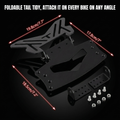 adjustable motorcycle tail tidy fender eliminator on supersport rear end